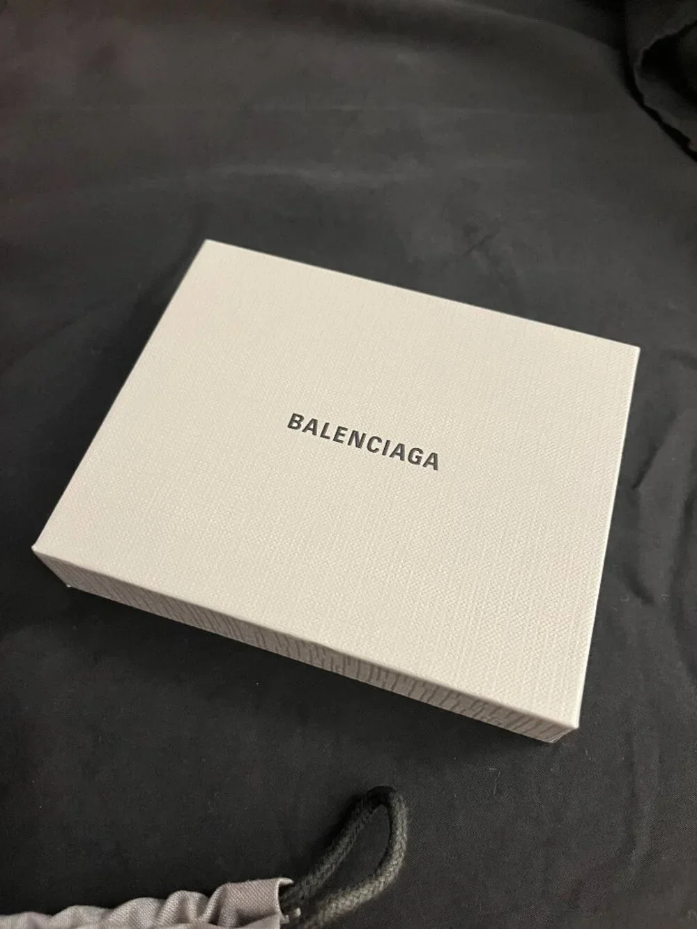 Balenciaga Card Holder Box + Dust Bag – Authentic Designer Packaging